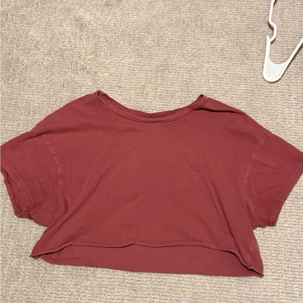 Aerie Women's Crop Top - Deep Rust